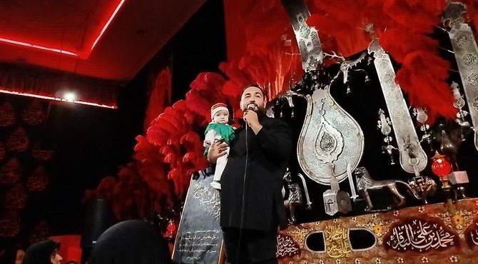 همایش شیرخوارگان حسینی در آمل 