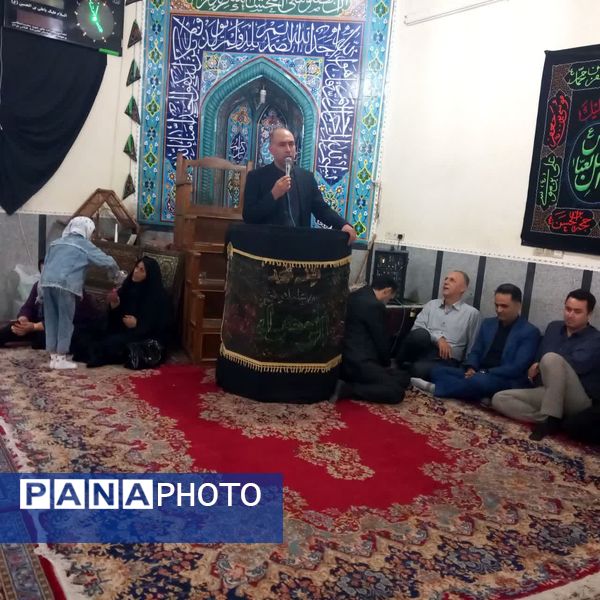 مراسم شهادت دبیر کل حزب الله لبنان در مسجد امام سجاد(ع) قائمشهر