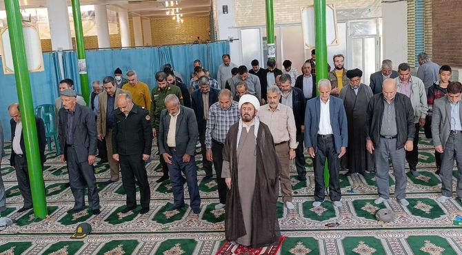 نماز جمعه شهر سفیددشت 