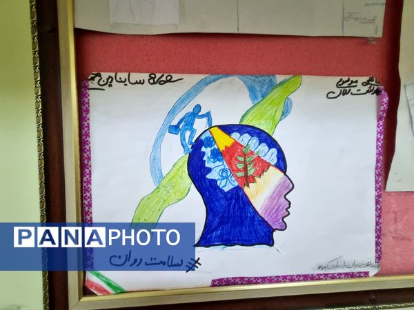 مراسم هفته‌ بهداشت‌روان و معرفی همیاران مشاور در دبیرستان فاطمیه شهرستان ملارد