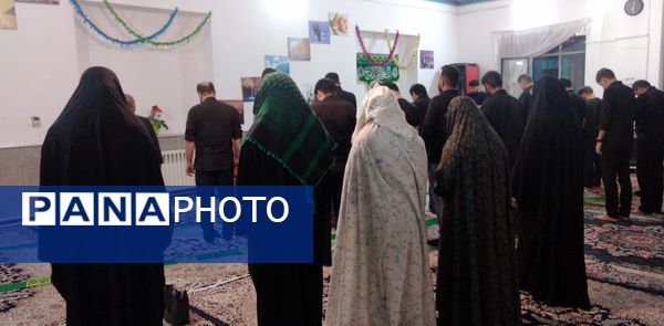 برگزاری موکب گام های عاشقی امام رضا (ع) در دبیرستان نمازی خواه مشهد