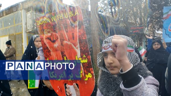 راهپیمایی یوم الله ۲۲ بهمن ماه در شهرستان خلیل‌آباد