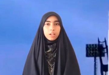 دانش آموز خبرنگاران  استان اصفهان به سه زبان جنایات رژیم صهیونیستی را محکوم کردند
