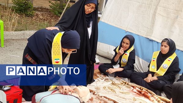اختتامیه پیش اردوی دوازهمین دوره اردوی ملی پیشتازان در البرز