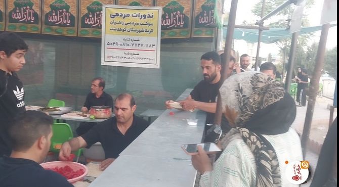 کوهدشت میزبان زائران کربلا؛ موکب‌داران با شور حسینی به استقبال آمدند