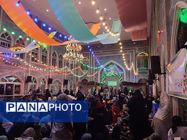 جشن باشکوه ولادت حضرت فاطمه زهرا (س) و روز مادر در نیشابور در تکیه ابوالفضلی
