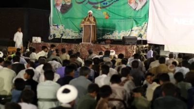 جشن وحدت در شهرستان قلعه‌گنج