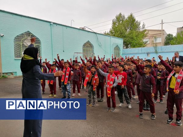 کارناوال شادی در دبستان دوره اول شهید فهمیده آشخانه