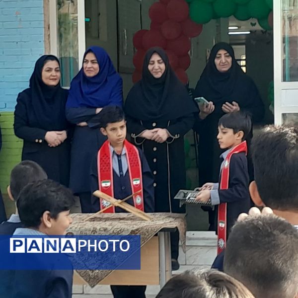 آیین بازگشایی سال تحصیلی جدید در دبستان ایثار تفت