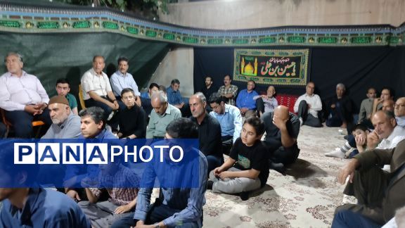 روضه خانگی در یکی از خانه کهن شهرستان کاشمر
