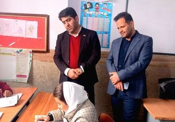 بازدید از مدارس عشایری  شهرستان ملارد 