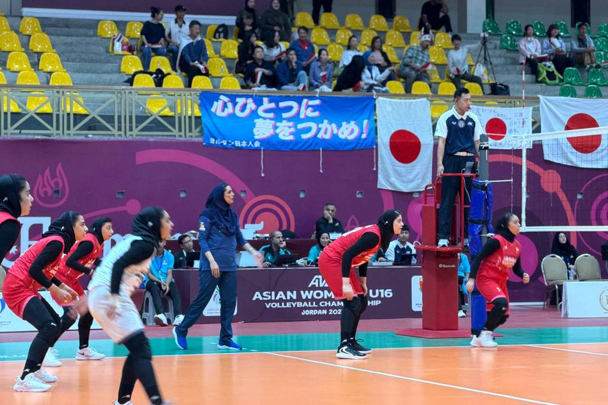 تیم ایران مغلوب ژاپن شد