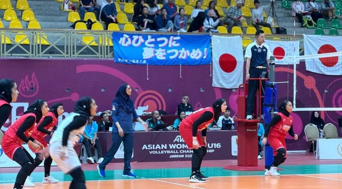 تیم ایران مغلوب ژاپن شد