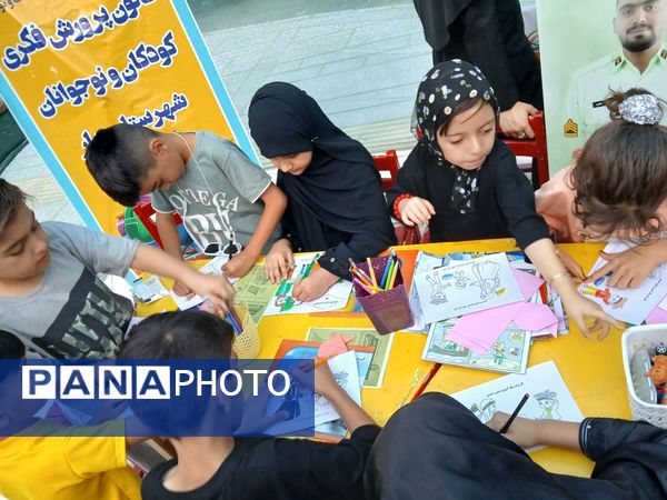 آیین افتتاحیه موکب شهدای دانش‌آموز شهرستان بهار 