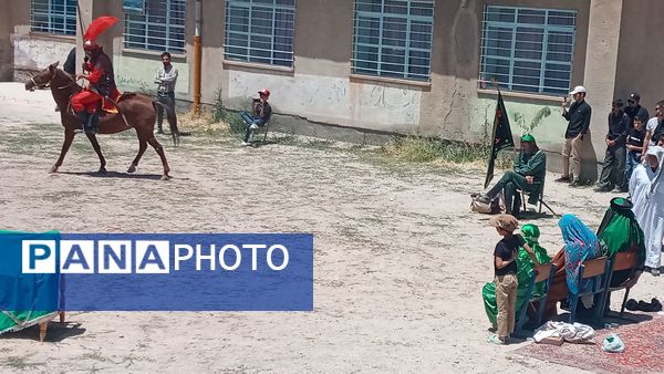 تعزیه خوانی واقعه عاشورا در روستای چکنه علیا خراسان رضوی 