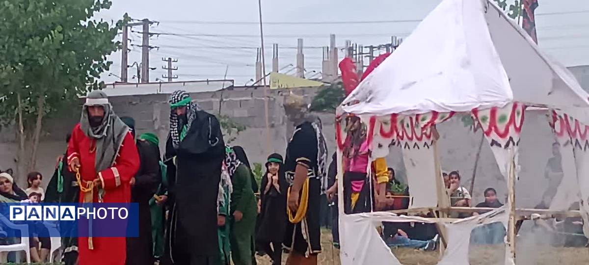 آیین شبیه‌خوانی در شهرستان محمودآباد