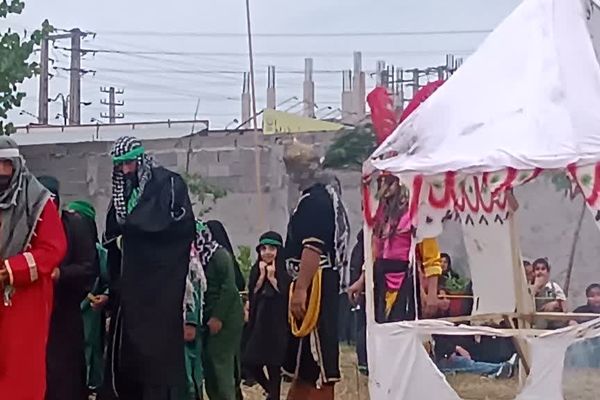 آیین شبیه‌خوانی در شهرستان محمودآباد