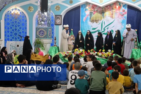 جشن میلاد امام رضا (ع) در امامزاده سید عباس (ع) در بجنورد 