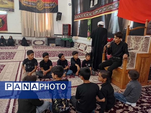 مراسم سوگواری به مناسبت شهادت حضرت رقیه(س) در خلیل آباد