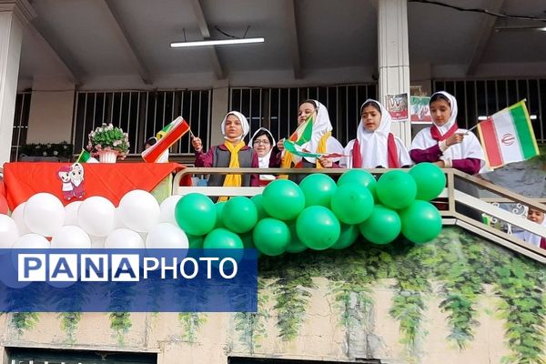 طنین زنگ استکبارستیزی در مدارس منطقه ۵ تهران به صدا در آمد