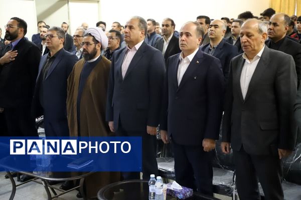 حضور وزیر کشاورزی در مراسم صبحگاهی هنرستان کشاورزی تبریز