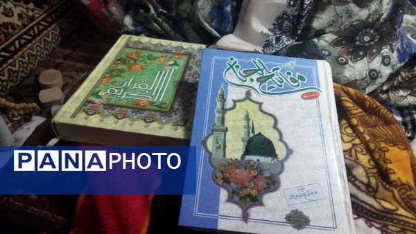 اعتکاف دانش‌آموزی در مسجد جامع قائمشهر