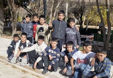  اردوی دبستان محمدمهدی مهیا در باغ‌خانواده امیرکبیر