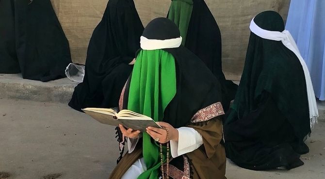 عطر حریم رضوی و جلوه‌ی عشق علوی در مدرسه امان‌الهی اسلامشهر