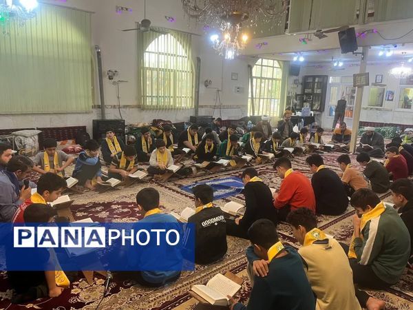 حضور خادمین رضوی در اعتکاف تشکیلاتی سازمان