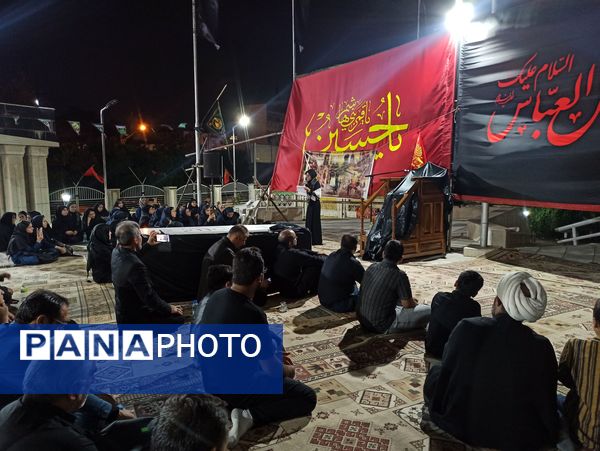 برگزاری مراسم عزاداری حضرت اباعبدالله الحسین (ع) در اداره‌کل آموزش و پرورش فارس