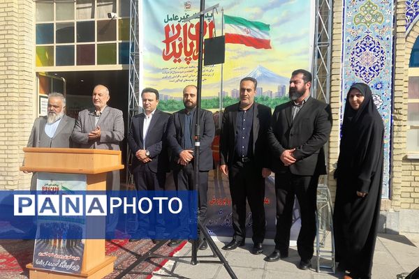 برگزاری افتتاحیه «هفته پدافند غیرعامل » در دبیرستان ماندگار مدرس ناحیه دو شهرری