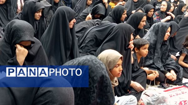 سومین شب عزاداری سیدالشهدا (ع) در فرح‌آباد کاشمر