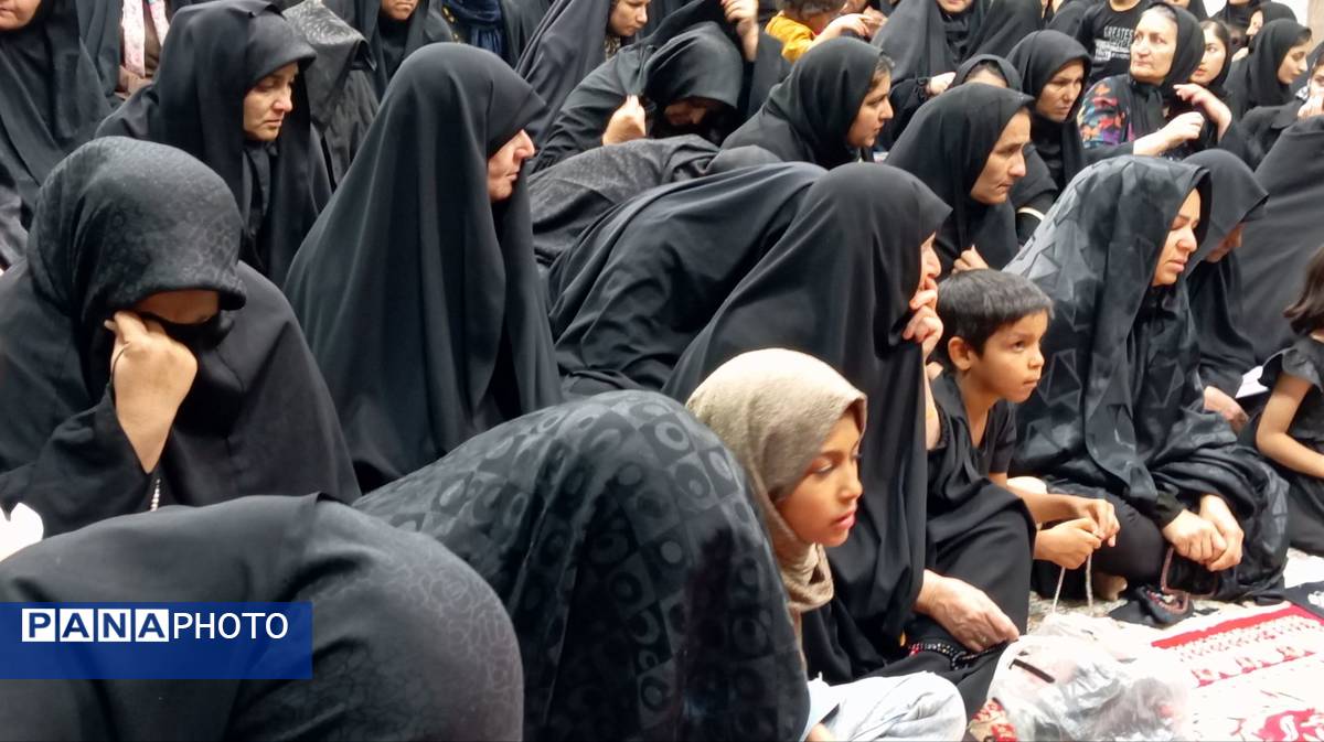 سومین شب عزاداری سیدالشهدا (ع) در فرحآباد کاشمر