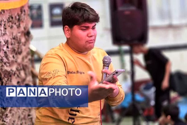 مراسم اختتامیه اعتکاف دانش آموزی در ناحیه دو شهرری 