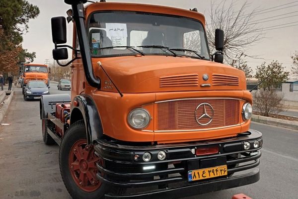 هفتمین دستگاه کامیون کمپرسی بنز ۱۹۳۰ به ناوگان شهرداری نسر افزوده شد