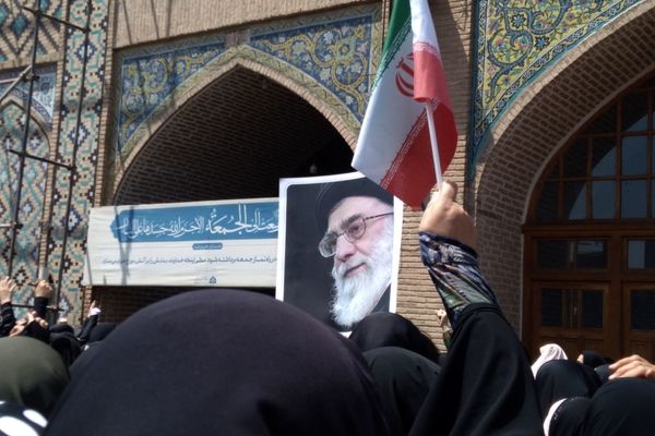 راهپیمایی مردم قزوین در جمعه خشم ونصر 