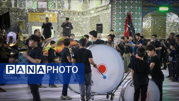 اقامه عزای هیات جواد الائمه (ع) در حرم مطهر حضرت محمد هلال بن علی بن ابیطالب (ع)