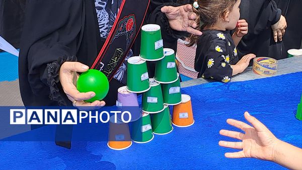 مواکب فرهنگی و پذیرایی در روز اربعین در امامزاده محروق و ابراهیم نیشابور 