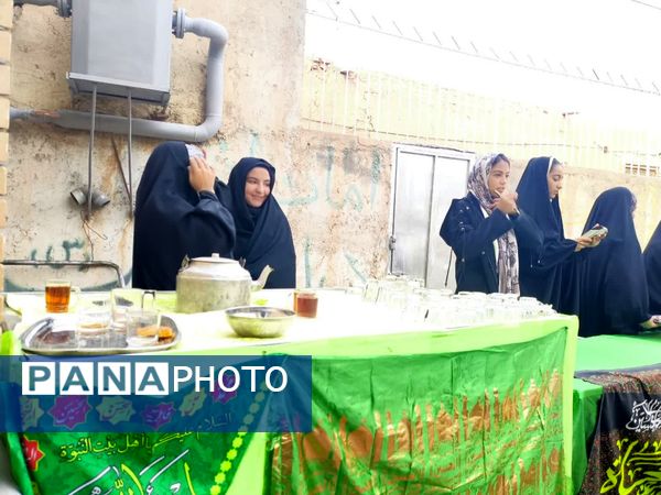 جشن میلاد حضرت زهرا(س) در تکیه علی اکبری فدافن