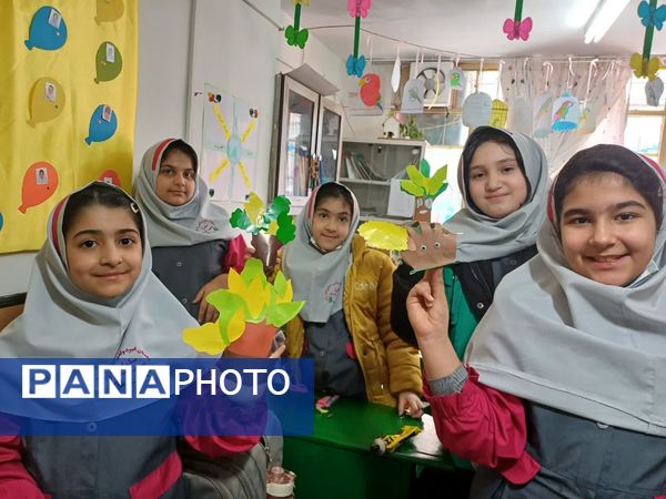 دانش‌آموزان و مسئولین شهرستان ملارد، در روز درختکاری جوانه‌های امید را به زمین هدیه دادند
