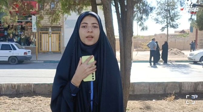 روایت دانش‌اموزخبرنگار پانا مهریز از راهپیمایی روز دانش‌آموز