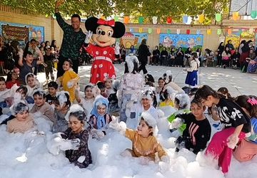 جشن روز کودک در کودکستان غیردولتی مهروماه آشخانه 