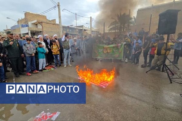 فریاد هیهات من الذله در شهرستان‌های خوزستان