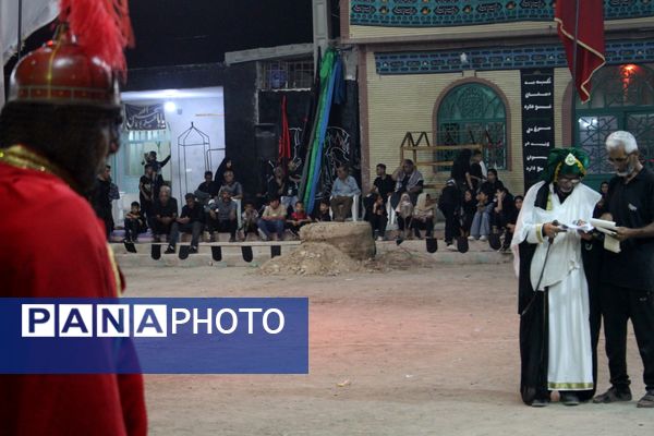 آیین تعزیه‌خوانی عاشورا حسینی در پشته ایسین