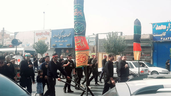 دسته عزاداری مسجد صاحب الزمان(عج) قم 