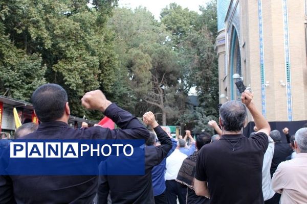 تجمع مردم کرج در محکومیت ترور «اسماعیل هنیه»