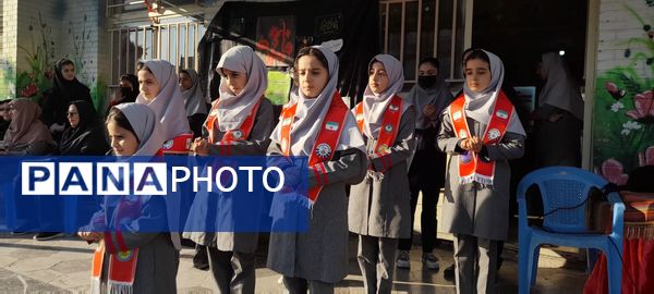 مراسم شهادت حضرت فاطمه زهرا و روز استکبار جهانی در دبستان نیایش 