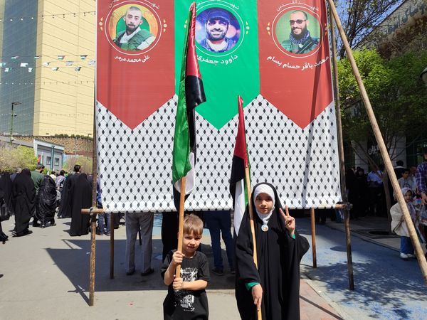 راهپیمایی روز جهانی قدس در مشهد مقدس