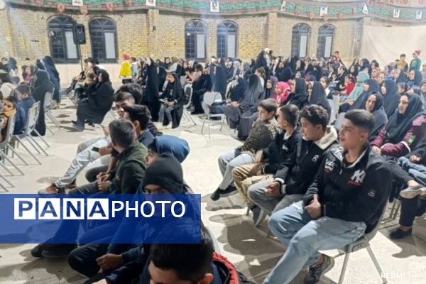 جشن حضور تا ظهور در مسجد جامع شهر لپویی 