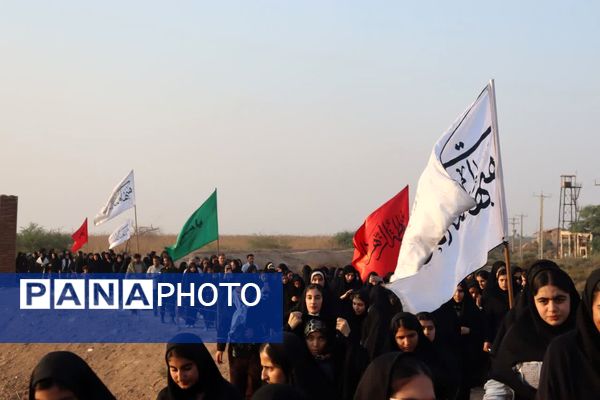 شهدای غواصِ دست‌بسته، میزبان کاروان راهیان نور دانش‌آموزان دختر کوهدشت در علقمه